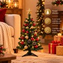 Ver imagem 4 de Árvore de Natal Verde 60cm 50 Galhos Decoração Natalina