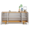 Balcão Buffet Sala Jantar Arc Offwhite 4 Portas 1,80m Mdp - 2