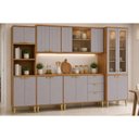 Ver imagem 1 de Cozinha Completa 6 Peças Elena CZ545 Cinamomo/Platina MGM