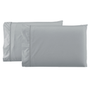 Ver imagem 3 de Roupa de Cama 400 Fios King 3 Peças Ponto Palito Cor:cinza