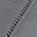 Ver imagem 4 de Roupa de Cama 400 Fios King 3 Peças Ponto Palito Cor:cinza