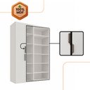 Ver mais imagens de Guarda Roupa Casal Modulado Versa MDF 4 Portas com 10 Prateleiras