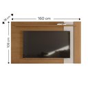 Ver imagem 5 de Painel Extensivo Leme - Colibri Decor - Freijó / Off White Matte