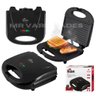 Sanduicheira Grill 2 em 1 Kian Preta Elétrica 110v 127v 750w Cor Preto - 5