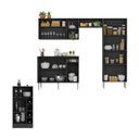 Ver imagem 4 de Armário de Cozinha com Mesa Gourmet Pequim Multimóveis Mp2205 Preto