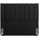 Ver imagem 5 de Cabeceira Cama Box Casal 140 cm Dália W01 Crepe Preto - Lyam Decor
