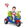 Triciclo Passeio ou Pedal Infantil Com Bau Moto Uno 1035 - 1