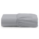 Ver imagem 1 de Lençol Unique Avulso de Baixo King com Elástico Micro Percal 400 Fios - Cinza