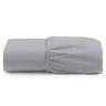 Lençol Unique Avulso de Baixo King com Elástico Micro Percal 400 Fios - Cinza - 1