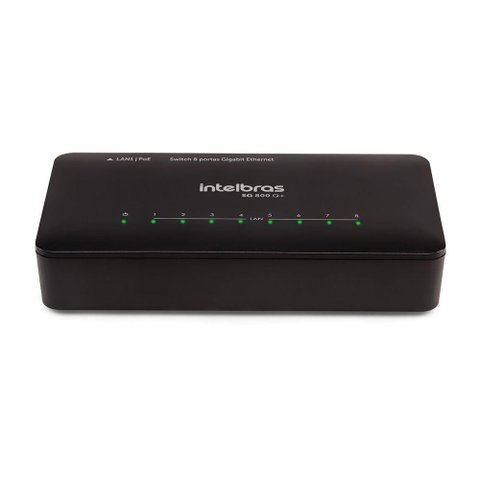Switch 8 Portas Gigabit 10-100-1000 Sg 800q+ 4760079