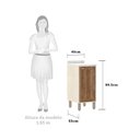 Ver imagem 3 de Balcão de Cozinha com Tampo 40cm 1 Porta de Abrir 1 Prateleira Sofia Luciane Móveis