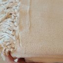 Ver imagem 5 de Manta de Sofá Artesanal Algodão Cru King 220 X 400