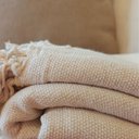 Ver imagem 3 de Manta de Sofá Artesanal Algodão Cru King 220 X 400