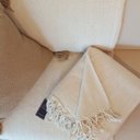 Ver imagem 4 de Manta de Sofá Artesanal Algodão Cru King 220 X 400