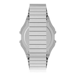 Relógio Timex Masculino Ref: T78582 Vintage Classic Digital Silver Mola - 2