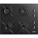 Ver imagem 2 de Cooktop 4 Bocas Cd060be a Gás Mesa de Vidro Temperado Consul