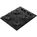 Ver imagem 1 de Cooktop 4 Bocas Cd060be a Gás Mesa de Vidro Temperado Consul