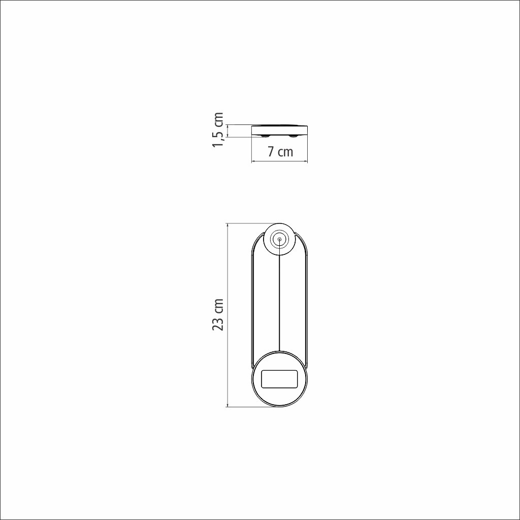 Balança Digital Tramontina Adatto Dobrável para Cozinha em Aço Inox - 61101/030 - 4