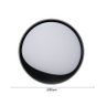 Plafon LED Benn 29W 3000k 45cm Preto Nordecor 2344 - 3