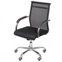 Ver imagem 1 de Cadeira para Escritório Office Roma Baixa Preto - Or Design