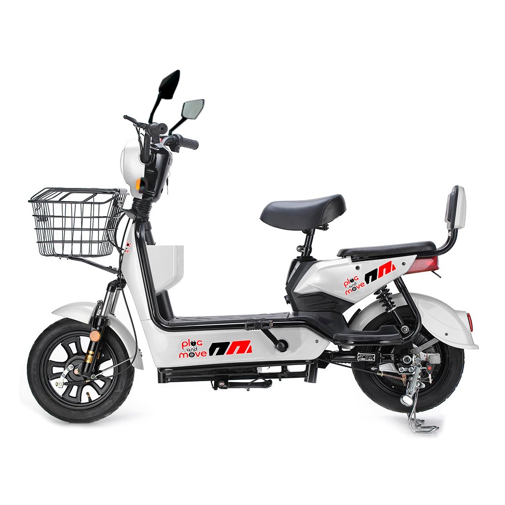Bicicleta Elétrica - New Classic Easy Pam - 500w - Branca - Plug