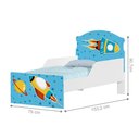 Ver imagem 2 de Cama Infantil Foguete Com Colchão