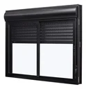 Ver imagem 3 de Janela de Aluminio Veneziana com Persiana Integrada Preto 150x120