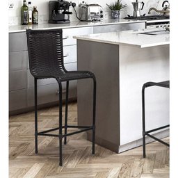 Banqueta Famais Diplomata Artesanal Ferro Liso - 2