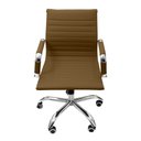 Ver imagem 3 de Kit 2 Cadeiras Esteirinha Presidente Baixa com Rodinhas 