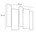 Ver imagem 3 de Espelho Decorativo com Moldura Off White Isadora N01 - Lyam Decor