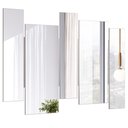 Ver imagem 1 de Espelho Decorativo com Moldura Off White Isadora N01 - Lyam Decor