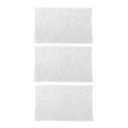 Ver imagem 1 de Jogo 3 Tapetes Bolinha Antiderrapante Banheiro 38x58cm Branco