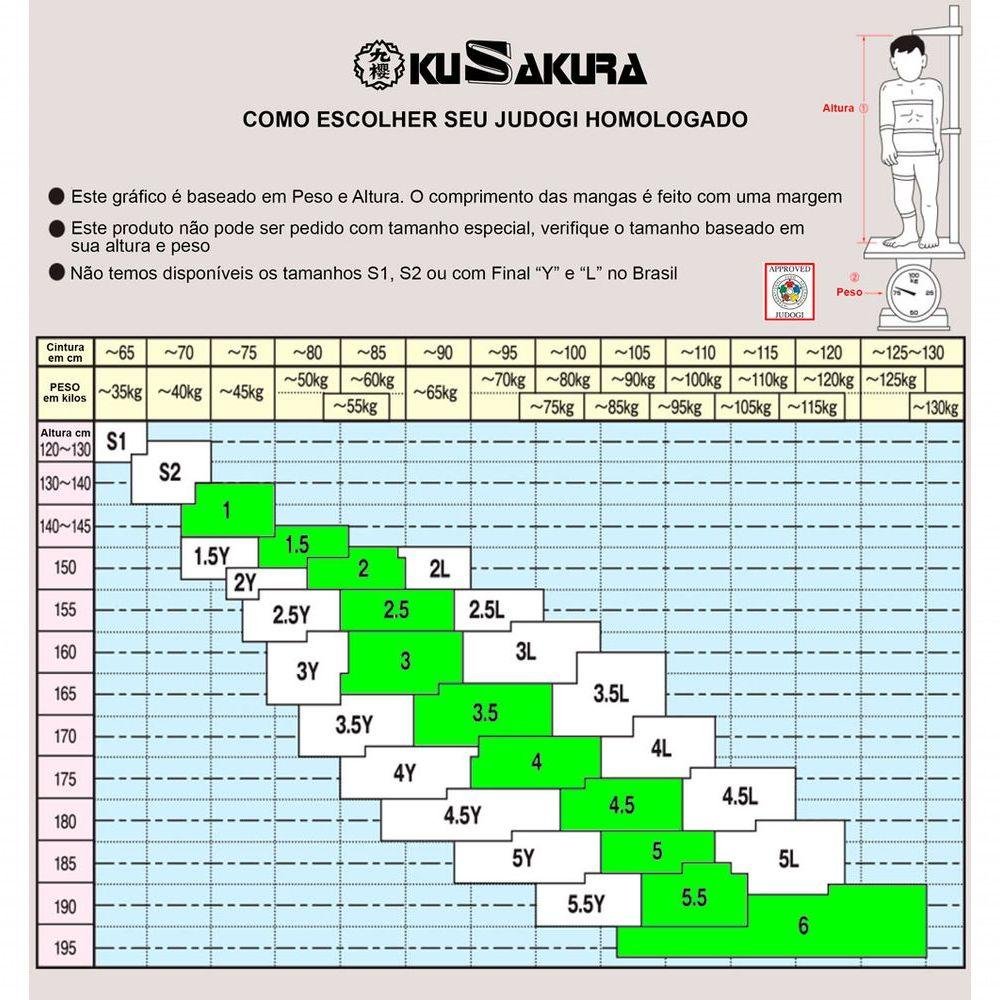 Judogui Kimono Judô Kusakura Joex Ijf Approved Branco 3.0 - 2