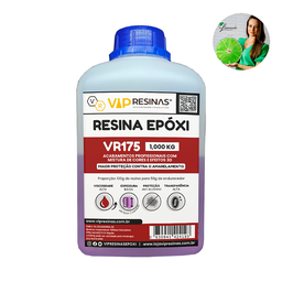 Resina Alta Viscosidade Endurecedor Uv Vr175 1,5kg Vipresina - 3