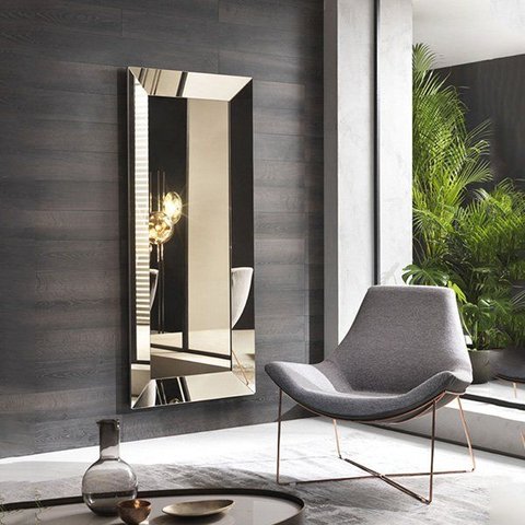 Espelho Decorativo de Parede Ud Silver Demoglass C180 X A90 X L5