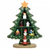 Arvore Natal Madeira Natalina Decoraçao Papai Noel Boneco De Neve Enfeite Ornamentaçao Mesa Estante  - 6