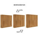 Ver imagem 3 de Guarda Roupa Casal Buriti 6 Portas Cinamomo - Santos Andirá
