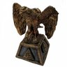 Escultura Águia Bicéfala Maçonaria [Grau 33] Estatua Amuleto Imperdível Envio Expresso - 1