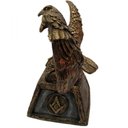 Ver imagem 5 de Escultura Águia Bicéfala Maçonaria [Grau 33] Estatua Amuleto Imperdível Envio Expresso