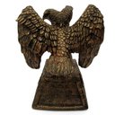 Ver imagem 3 de Escultura Águia Bicéfala Maçonaria [Grau 33] Estatua Amuleto Imperdível Envio Expresso