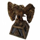Ver imagem 6 de Escultura Águia Bicéfala Maçonaria [Grau 33] Estatua Amuleto Imperdível Envio Expresso