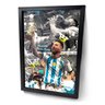 Quadro Messi Goat Copa do mundo Moldura e Vidro - 1
