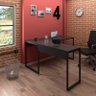 Mesa de Escritório em L 150x90 Office Industrial Preto - PR Móveis - 2