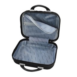 Mala Viagem De Bordo + Frasqueira Jacki Design Contempo Preto - 7