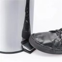 Ver imagem 6 de Lixeira Aço Inox Platina com Pedal e Cesto Interno 3 Litros - Mek