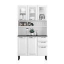 Ver imagem 2 de Kit Cozinha Compacta Pratika 105cm em Aço Itatiaia Branco