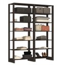 Ver imagem 1 de Closet Modulado 2 Peças 12 Prateleiras Yes Preto/Branco