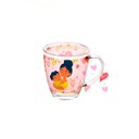Ver imagem 1 de Caneca Vidro Estampa Dia Das Mães Presente 380ml Rosa