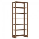 Ver imagem 3 de Closet Modulado 2 Peças 12 Prateleiras Yes Marrom/Branco