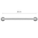 Ver imagem 2 de Barra Apoio Escovada 60 cm em Aço Inox 1.1/4 Astra